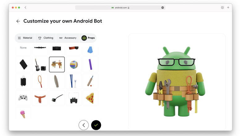 Создай собственный Android: в сети появилась залипательная мини-игра от Google