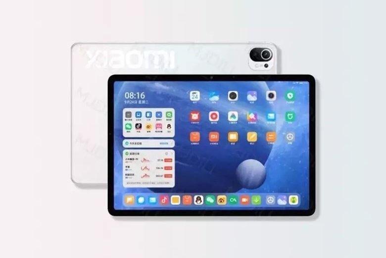Предположительный дизайн Xiaomi Mi Pad 5