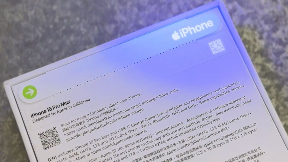 В Китае научились подделывать невидимые коды на коробках iPhone 15 -  Hi-Tech Mail.ru