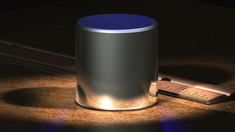Компьютерное изображение международного прототипа килограмма. Фото: wikimedia