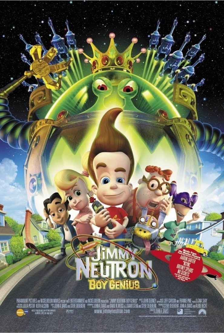 Джимми Нейтрон: Мальчик-гений (Jimmy Neutron: Boy Genius), фильм 2001 -  кадры, трейлеры, смотреть онлайн, актеры, фото и видео