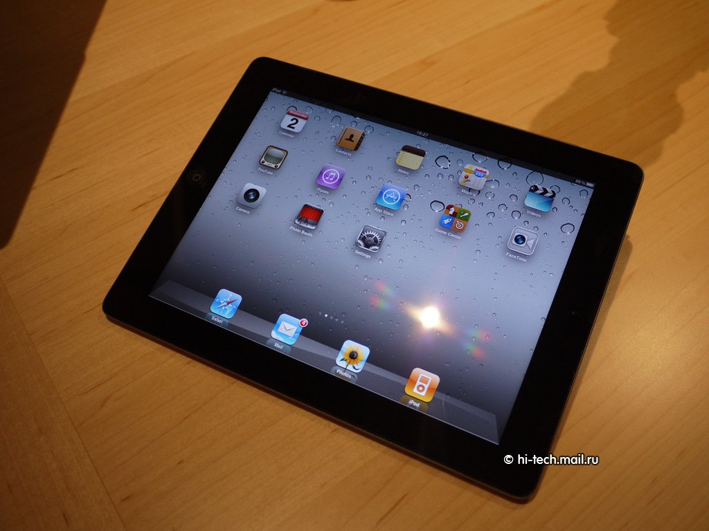 Apple iPad 2 - все подробности и первые впечатления - Hi-Tech Mail.ru