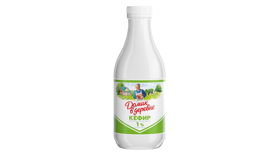 Кефир 1% фирмы «Домик в деревне» Кефир 1% фирмы «Домик в деревне»