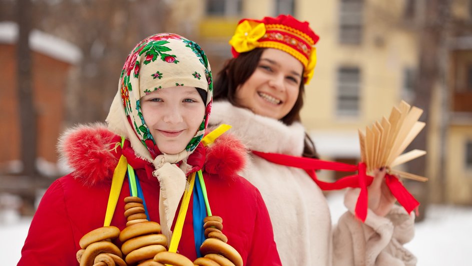 Гуляния на Масленичной неделе