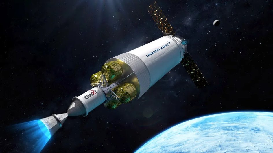 Корабль Lockheed Martin рендер Корабль Lockheed Martin рендер
