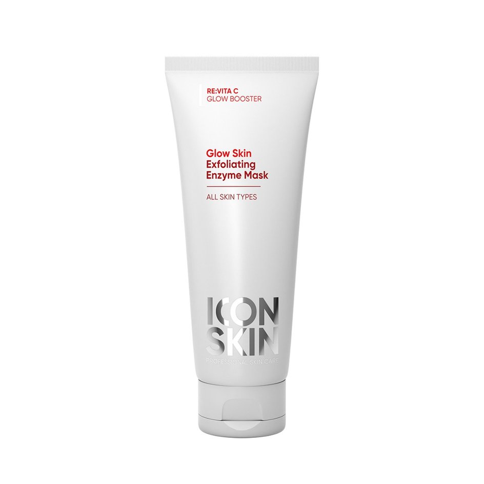 Энзимная очищающая маска-гоммаж Glow Skin, Icon Skin