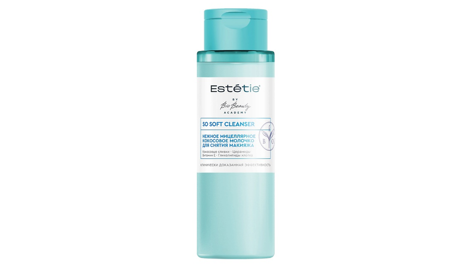 Молочко для снятия макияжа фирмы Estétie серия So soft Молочко для снятия макияжа фирмы Estétie серия So soft