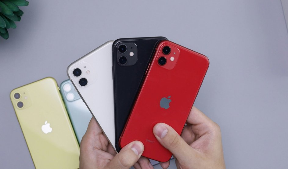 расцветки iPhone 11 расцветки iPhone 11