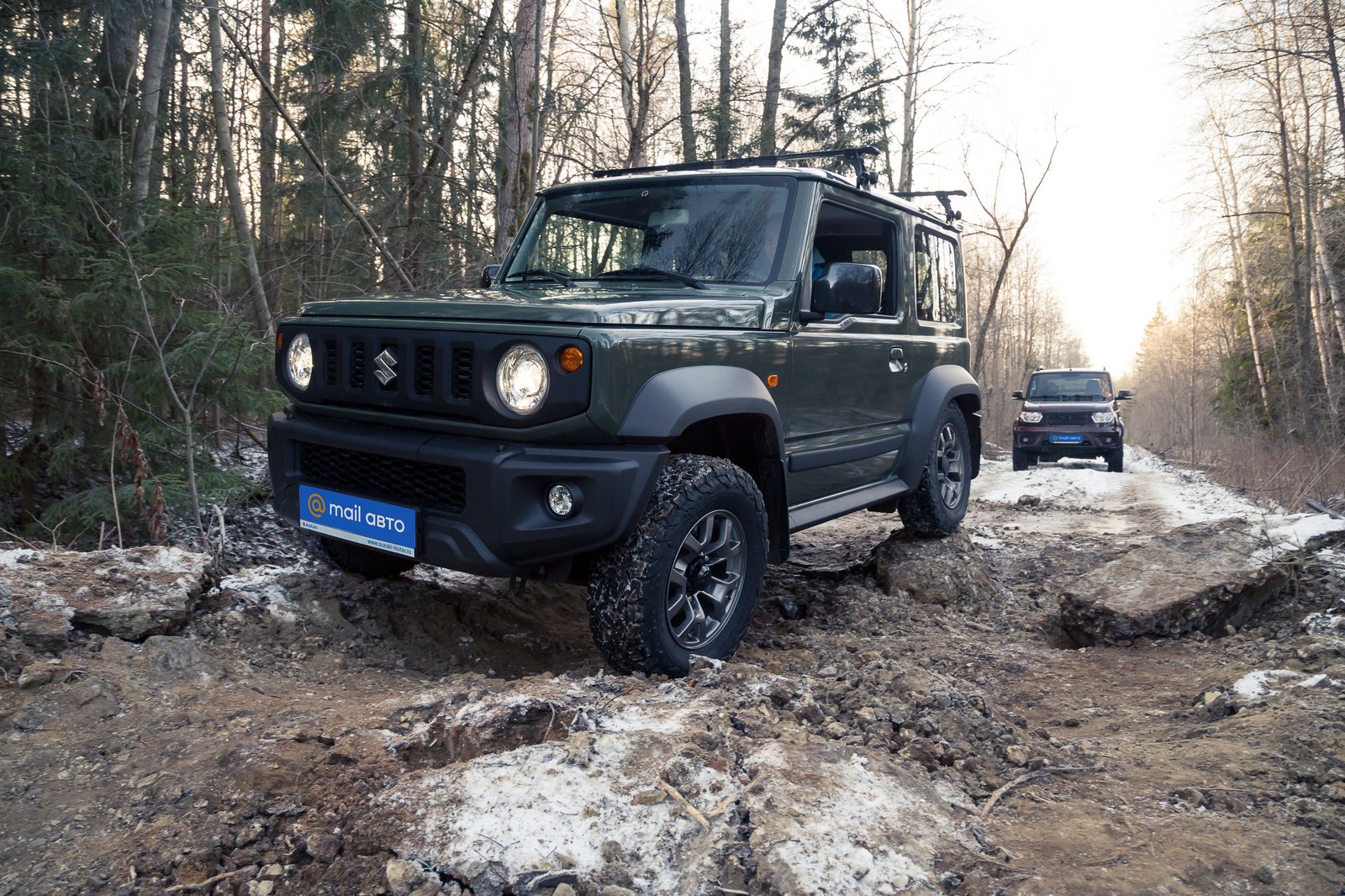 Ощутить свободу. Jimny или Патриот с автоматом?