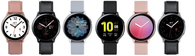 У каждой модели Watch Active 2 по три цвета корпуса