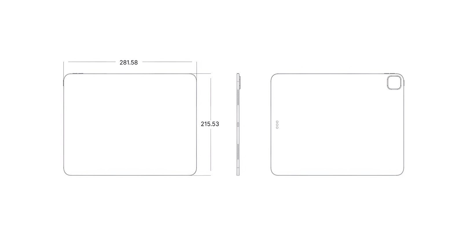 iPad Pro 13 CAD