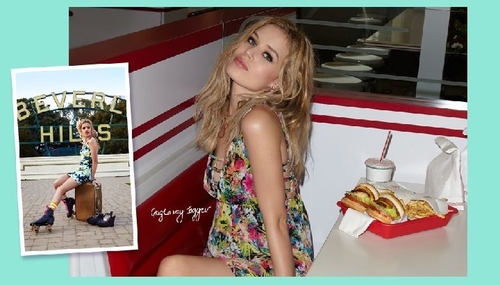 Мадонна признается, что ее концертные наряды регулярно становятся вдохновением для создания коллекций марки Material Girl (на фото - рекламная кампания бренда с Джорджией Джаггер)