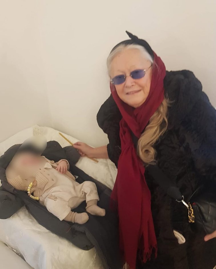 Татьяна Михалкова с правнуком Татьяна Михалкова с правнуком
