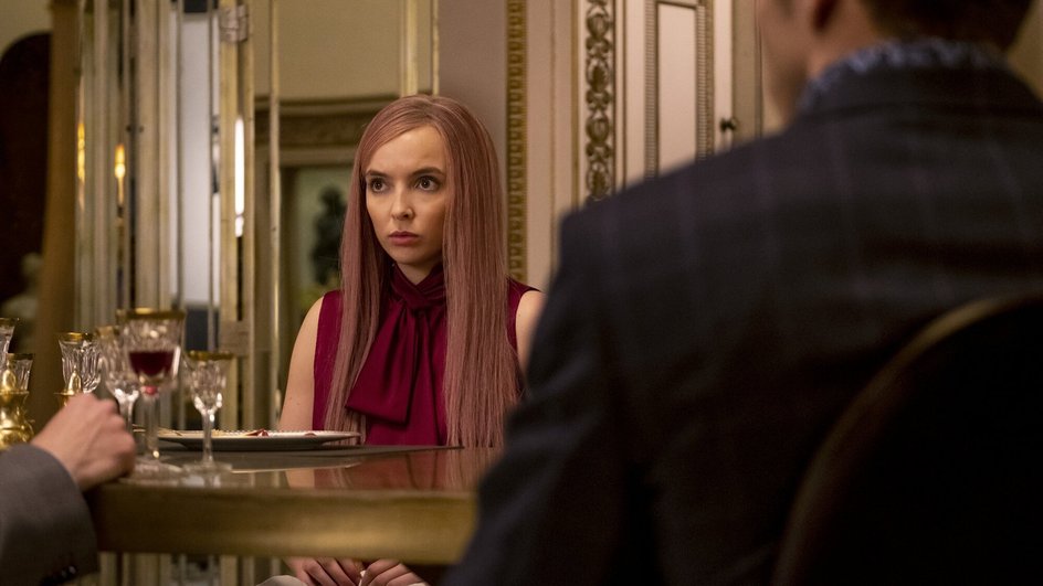 Кадр из сериала Убивая Еву Кадр из сериала Убивая Еву