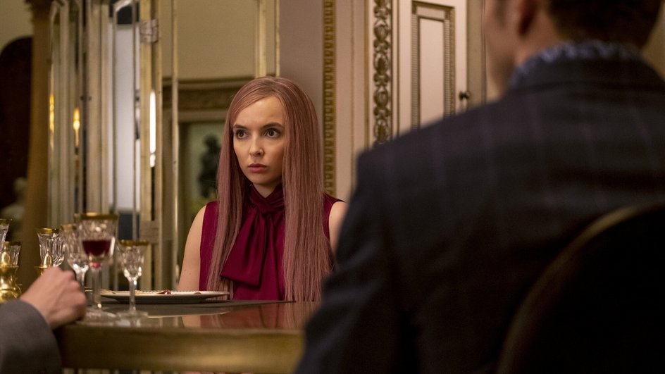 Кадр из сериала Убивая Еву Кадр из сериала Убивая Еву