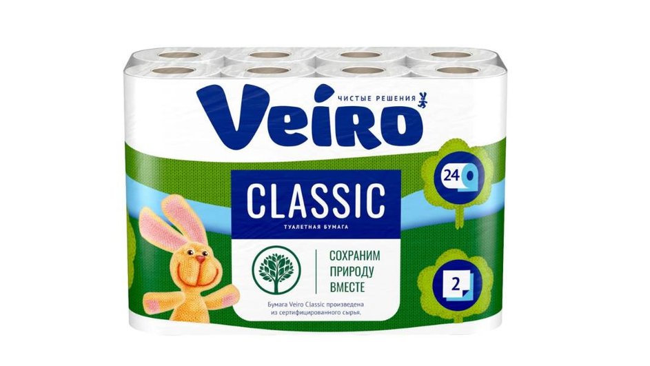 Туалетная бумага Veiro Classic