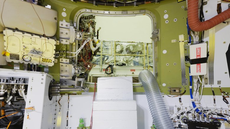 Проем в космическом корабле «Орион». Фото: NASA