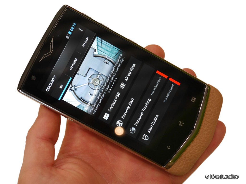 Анонс Vertu Constellation на Android: эксклюзивные фото - Hi-Tech Mail.ru