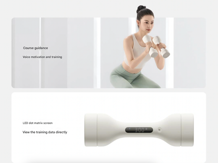 Гантели Xiaomi Mijia Smart Dumbbell