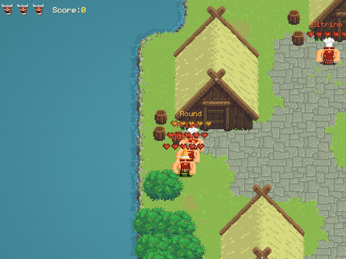 Браузерная игра Vikings Village: Party Hard Браузерная игра Vikings Village: Party Hard