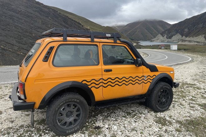 Испытания Lada Niva Sport в горах на Северном Кавказе