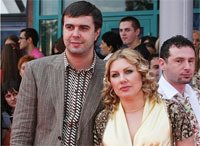 Ева Польна с мужем Сергеем