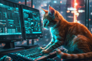 Кот киберзащитник