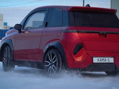 slide image for gallery: 27421 | Электромобиль «Кама-1»