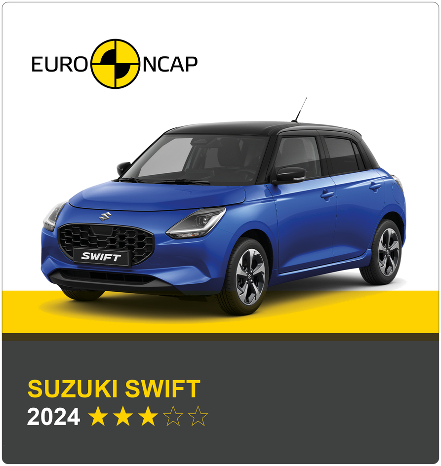 2024 Suzuki Swift Euro NCAP краш-тест