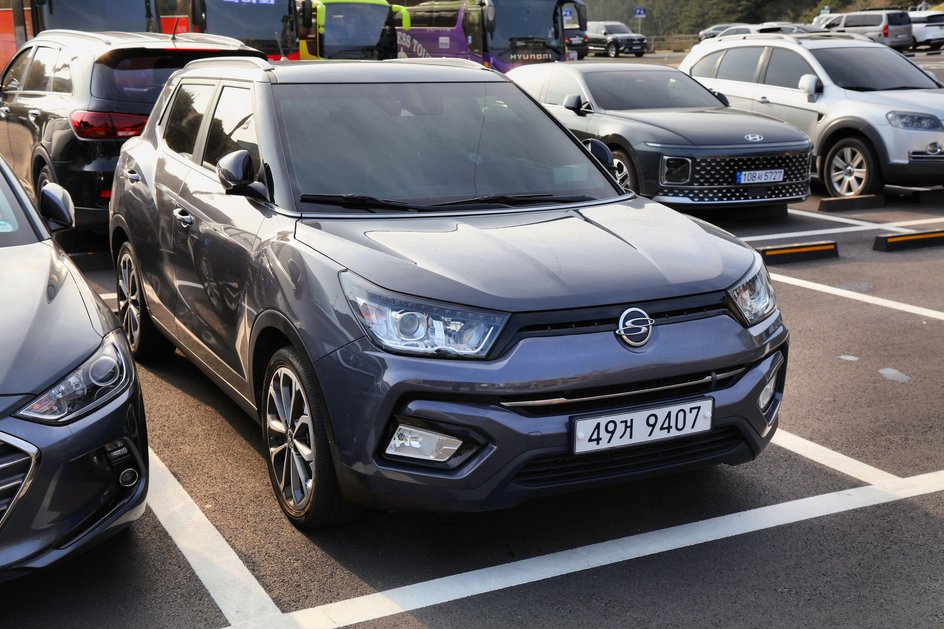 Внедорожник SsangYong Tivoli в Южной Корее