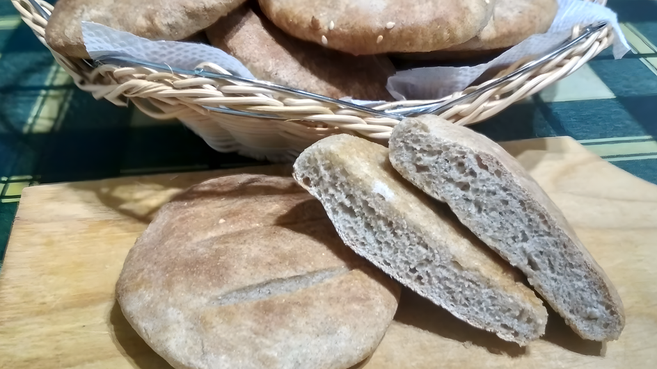 Ржаные лепешки с дрожжами Ржаные лепешки с дрожжами