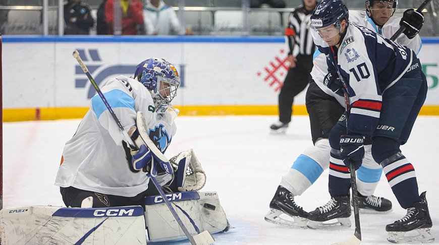 Хоккеисты минского «Динамо» на своем льду всухую проиграли «Торпедо»