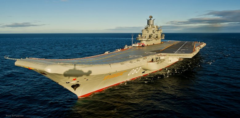 ТАВКР  «Адмирал Кузнецов». Фото: Wikimedia / Mil.ru / CC BY 4.0