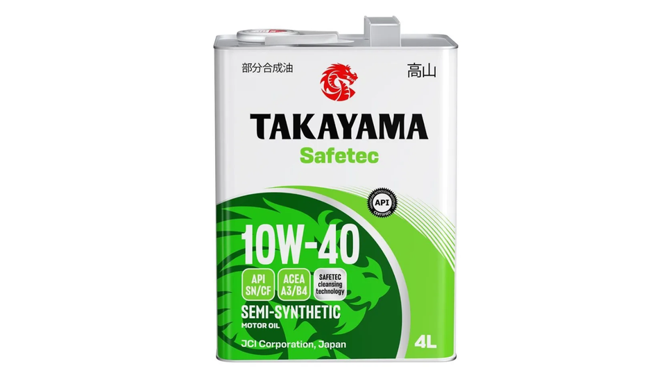 Масло TAKAYAMA safetec 10W-40