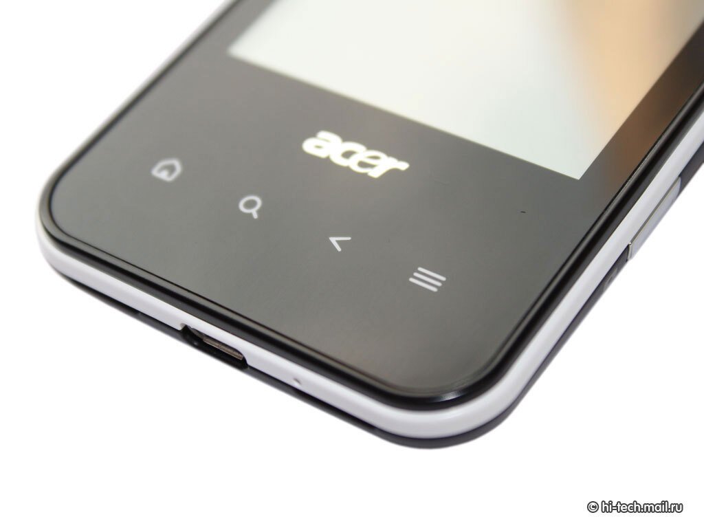 Обзор Acer beTouch E400. Очень недорогой Android - Hi-Tech Mail.ru