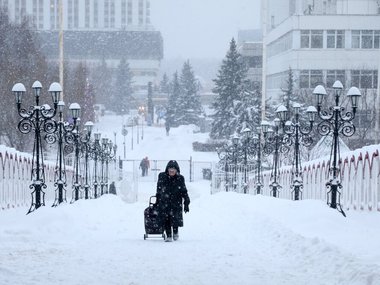 Рекордный снегопад в Москве 2022
