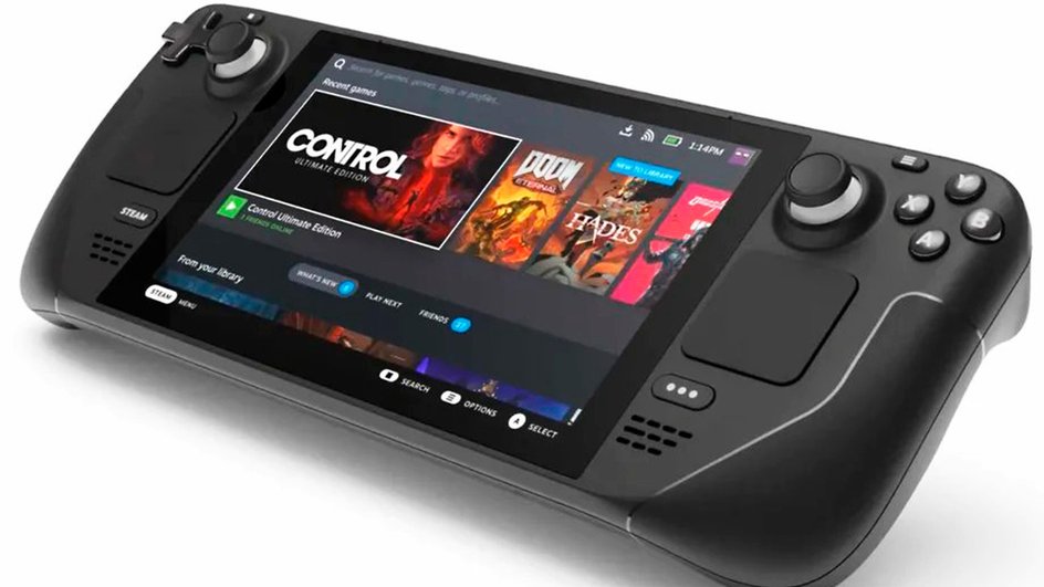Steam Deck дизайн корпуса Steam Deck дизайн корпуса
