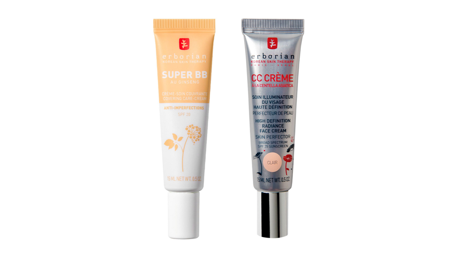 Набор для макияжа фирмы Erborian серия Super Power of BB & CC Duo Набор для макияжа фирмы Erborian серия Super Power of BB & CC Duo