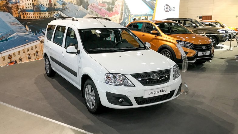 slide image for gallery: 24317 | Lada Largus CNG