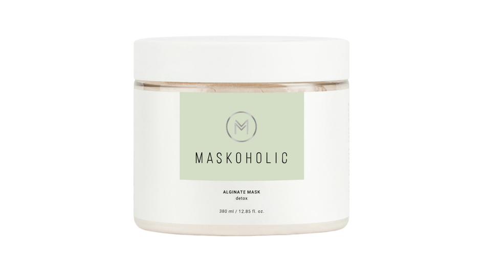 Очищающая маска для лица фирмы MASKOHOLIC серия Alginate Mask Detox Очищающая маска для лица фирмы MASKOHOLIC серия Alginate Mask Detox