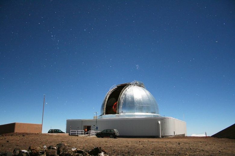 Телескоп, с помощью которого велось наблюдение. Фото: Michael Connelley / University of Hawaii Institute for Astronomy 