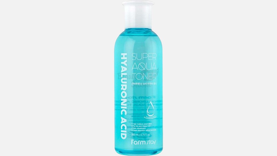 6. Корейский увлажняющий тонер с гиалуроновой кислотой Super Aqua, Farm Stay 6. Корейский увлажняющий тонер с гиалуроновой кислотой Super Aqua, Farm Stay