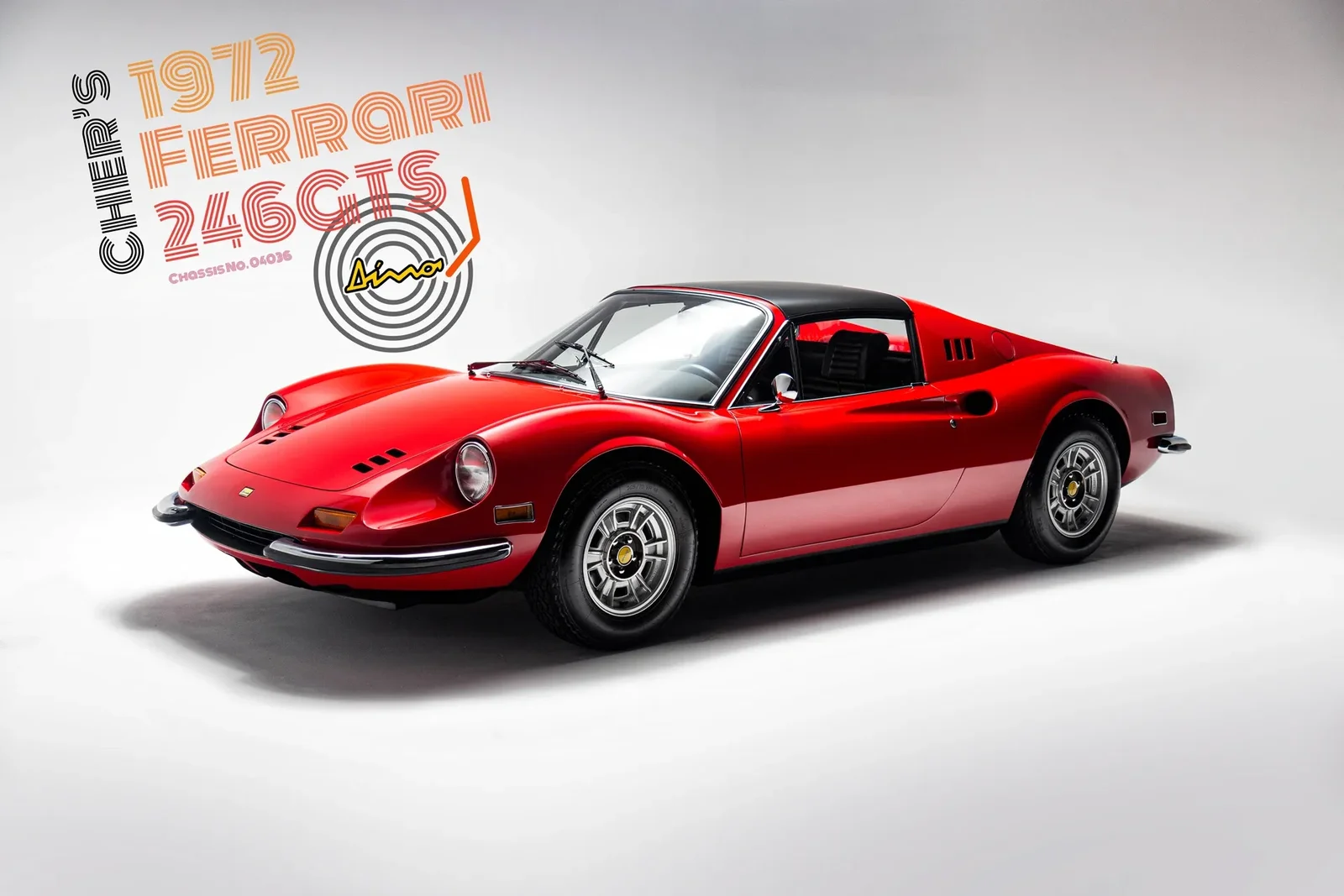 Продается Ferrari 246 Dino GTS, принадлежавший поп-звезде 1970-х