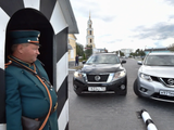Тест-драйв автомобилей Nissan X-Trail и Nissan Pathfinder во время автопробега по маршруту «Москва — Рязань — Елец — Задонск — Тула — Москва» (2015 год)
