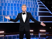 Николай Басков на съемках шоу «Ну-ка, все вместе!»