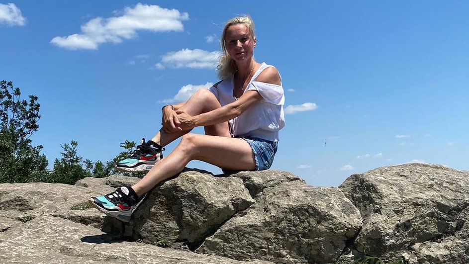 Елена Бережная, после травмы вернувшаяся на лед и снова в форме Елена Бережная, после травмы вернувшаяся на лед и снова в форме