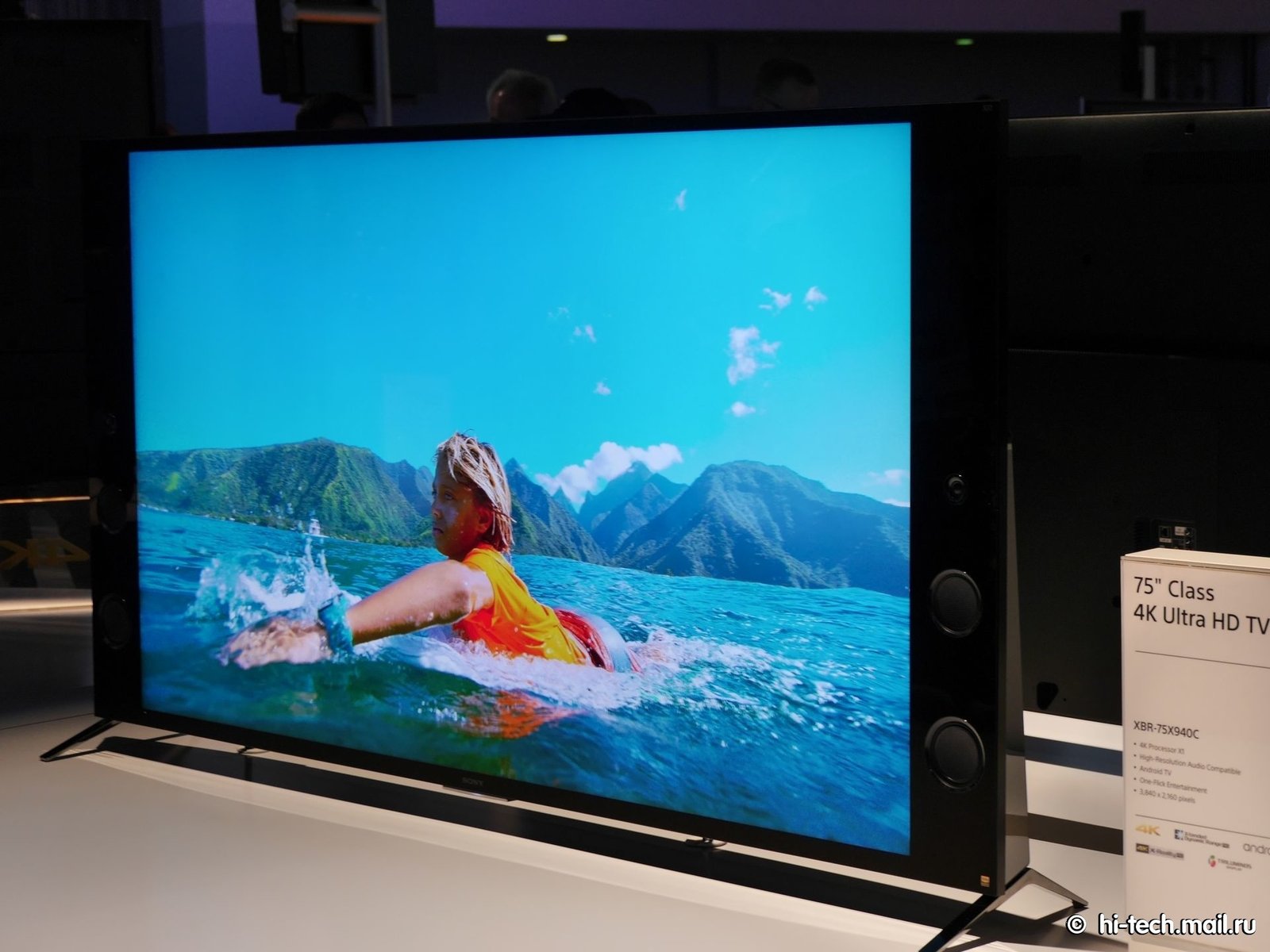 Sony на CES 2015: самые тонкие в мире 4K телевизоры на Android - Hi-Tech  Mail.ru