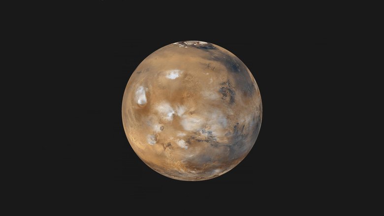 Облака Марса. Фото: phys.org