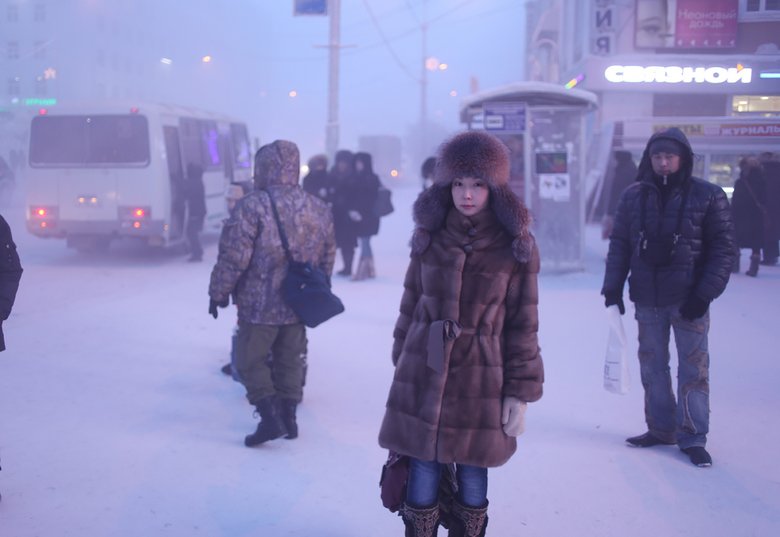 В Якутии без теплой шубы — никуда
