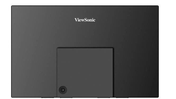 Задняя часть самого компактного 4K-монитора с OLED-матрицей — ViewSonic VX1622-4K. Фото: ViewSonic